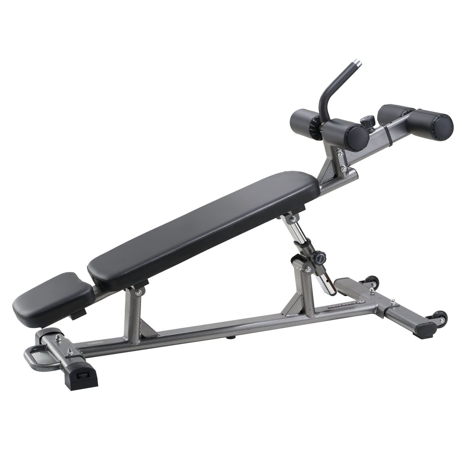 sit up bench, decline ab bench with reverse crunch handle, with 4 adjustable height settings, heavy duty steel, 1000 lbs capacity, for home gym workouts, strength training, full body muscles