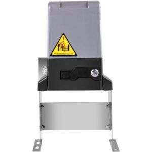sliding gate opener 3300 lbs automatic sliding gate, gate opener motor with 2 remote controls, 230 ft remote distance driveway rolling gate, automatic sliding gate opener for sliding gate