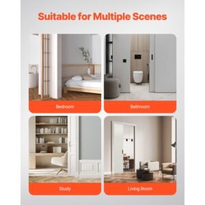 sliding pocket door hardware track kit, 5.73 ft heavy duty pocket door hardware kit, commercial grade pocket door hardware and track set for 24" 36" wide single door