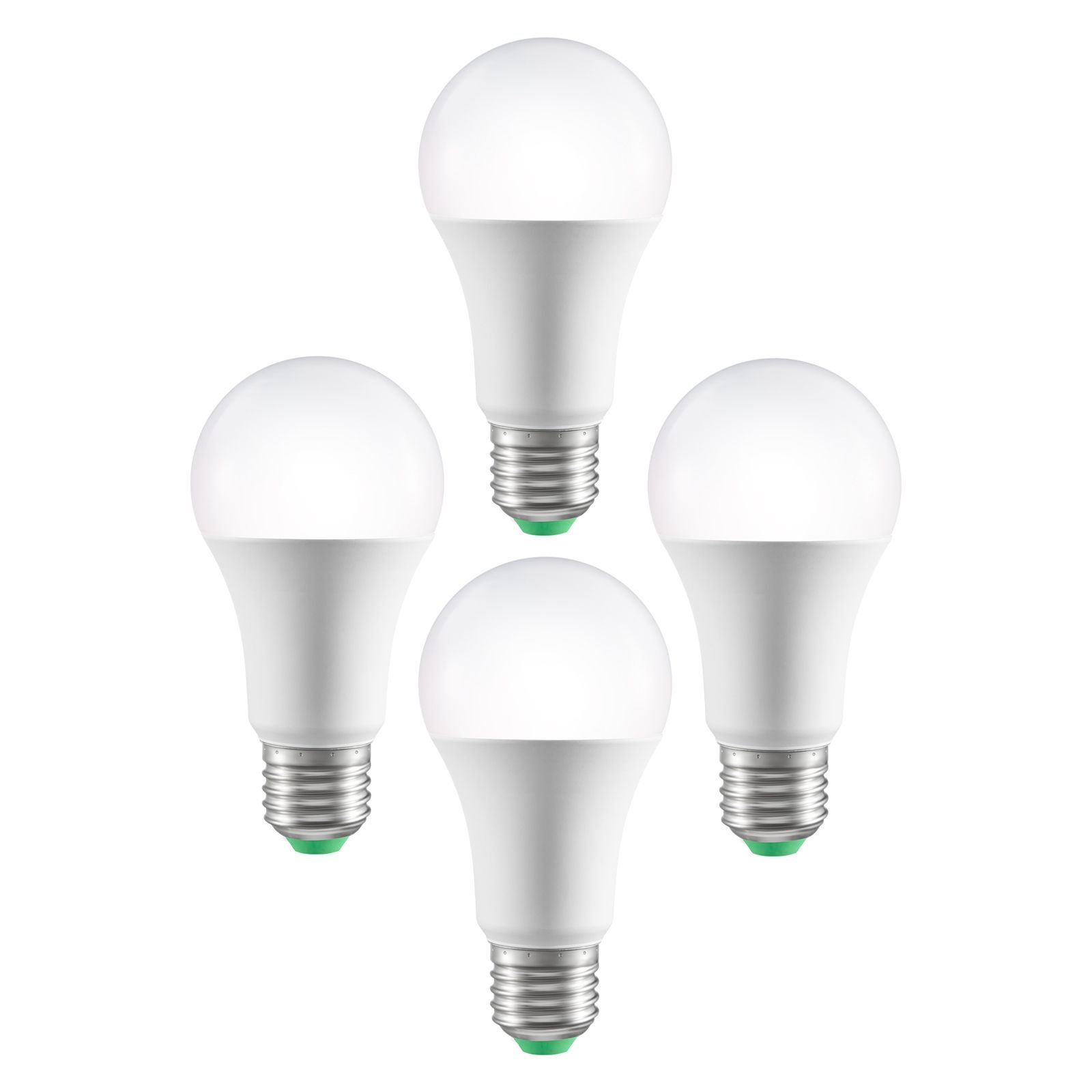 smart light bulbs, 4 pack, 9w multicolor led bulbs, 800 lumens with smart control compatibility for vera, google assistant, amazon alexa, ios, android, rgb color changing