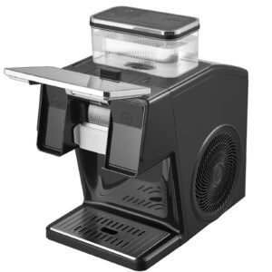 snowflake ice machine, 44lbs/24h snowflake ice maker, ice shaver machine with stainless steel blade, electric snow cone maker with 0.2 gal tank, 60s fast pre cooling, for home & small gatherings