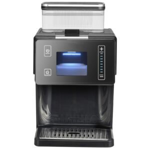 snowflake ice machine, 44lbs/24h snowflake ice maker, ice shaver machine with stainless steel blade, electric snow cone maker with 0.2 gal tank, 60s fast pre cooling, for home & small gatherings
