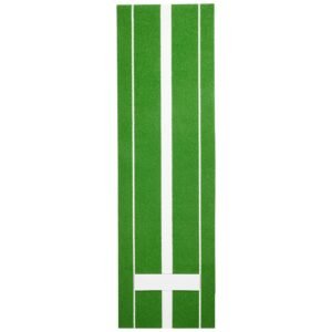 softball pitching mat, 10x3 ft baseball pitching rubber mound, antifade turf and antislip foam backing portable training aid, fastpitch equipment for pitchers indoor outdoor practice, green