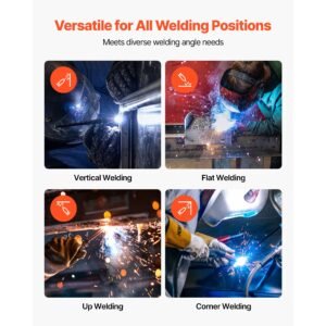 solid mig welding wire, er70s 6 0.03 inch 10 lbs, low spatter mild steel welding wire with high deoxidizers for all position gas shielded welding