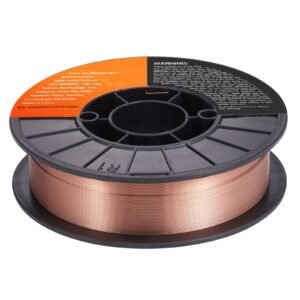 Solid MIG Welding Wire, ER70S-6 0.035-inch 11LBS with Low Splatter and High Levels of Deoxidizers for All Position Gas Welding