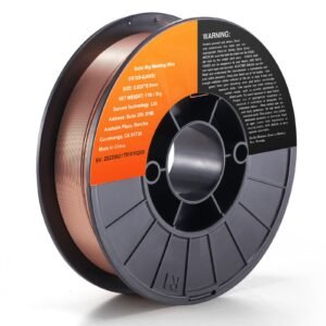 solid mig welding wire, er70s 6 0.035 inch 11lbs with low splatter and high levels of deoxidizers for all position gas welding