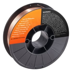 solid mig welding wire, er70s 6 0.035 inch 11lbs with low splatter and high levels of deoxidizers for all position gas welding