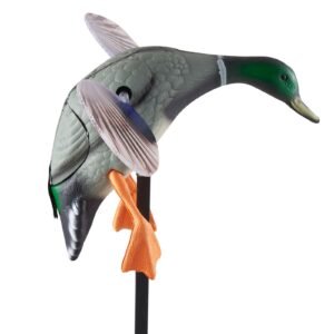 spinning wing motion duck decoys, outdoor teal decoys for hunting, floating duck for pool, pond, and lake, realistic plastic duck hunting decoy, garden yard decoration, easy to carry, 1 pack