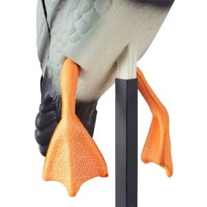 spinning wing motion duck decoys, outdoor teal decoys for hunting, floating duck for pool, pond, and lake, realistic plastic duck hunting decoy, garden yard decoration, easy to carry, 1 pack