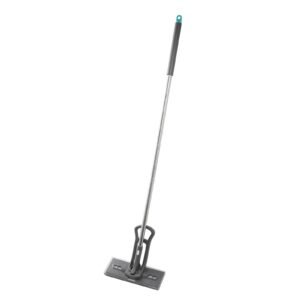 sponge mop, high density pu sponge mop with 1 pcs sponge mop replacement , easy to squeeze sponge mop with hook & loop for head change, fit for various floors' cleaning