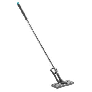 sponge mop, high density pu sponge mop with 1 pcs sponge mop replacement , easy to squeeze sponge mop with hook & loop for head change, fit for various floors' cleaning
