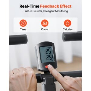 squat machine, deep squat rowing machine for home, easy setup & foldable exercise equipment, glute trainer machine with 3 high strength resistance bands, glutes & leg home workout machine, black