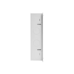 Structured Media Enclosure, 14-Inch, Recessed in-Wall Media Box with Cover, Wall-Mount Cable Management Box Kit, Structured Wiring Multi-Media Cabinet, Cold-Rolled Steel, for TV Home Theater