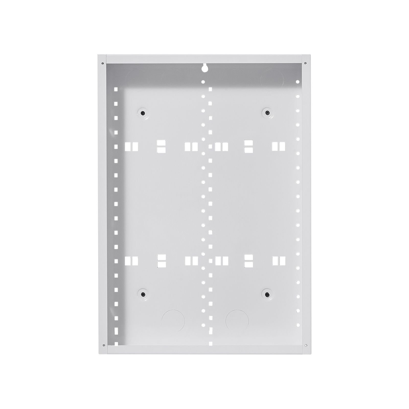 structured media enclosure, 20 inch, recessed in wall media box with cover, wall mount cable management box kit, structured wiring multi media cabinet, cold rolled steel, for tv home theater