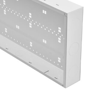structured media enclosure, 42 inch, recessed in wall media box with cover, wall mount cable management box kit, structured wiring multi media cabinet, cold rolled steel, for tv home theater