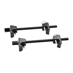 Strut Spring Compressor, 2 Pack, Heavy Duty Coil Spring Compressor Tool with 10.4 Inches(256 mm) Range, Compatible with 0.86 inches(22 mm) Hex Sockets, Fit for Car Truck Motorcycle, Black