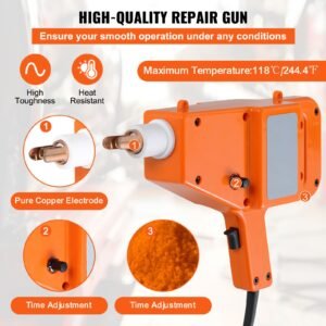 stud welder kit, 1600a stud welder dent repair kit, 800va spot welder stud, 110v welder stud kit, stud gun dent puller kit with complete accessories, dent welder repair for auto body repairing