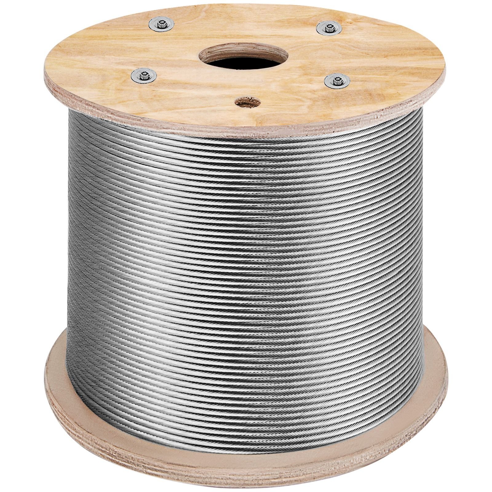 t316 1x19 stainless steel cable 1/8" cable rail wire rope aircraft cable 984ft