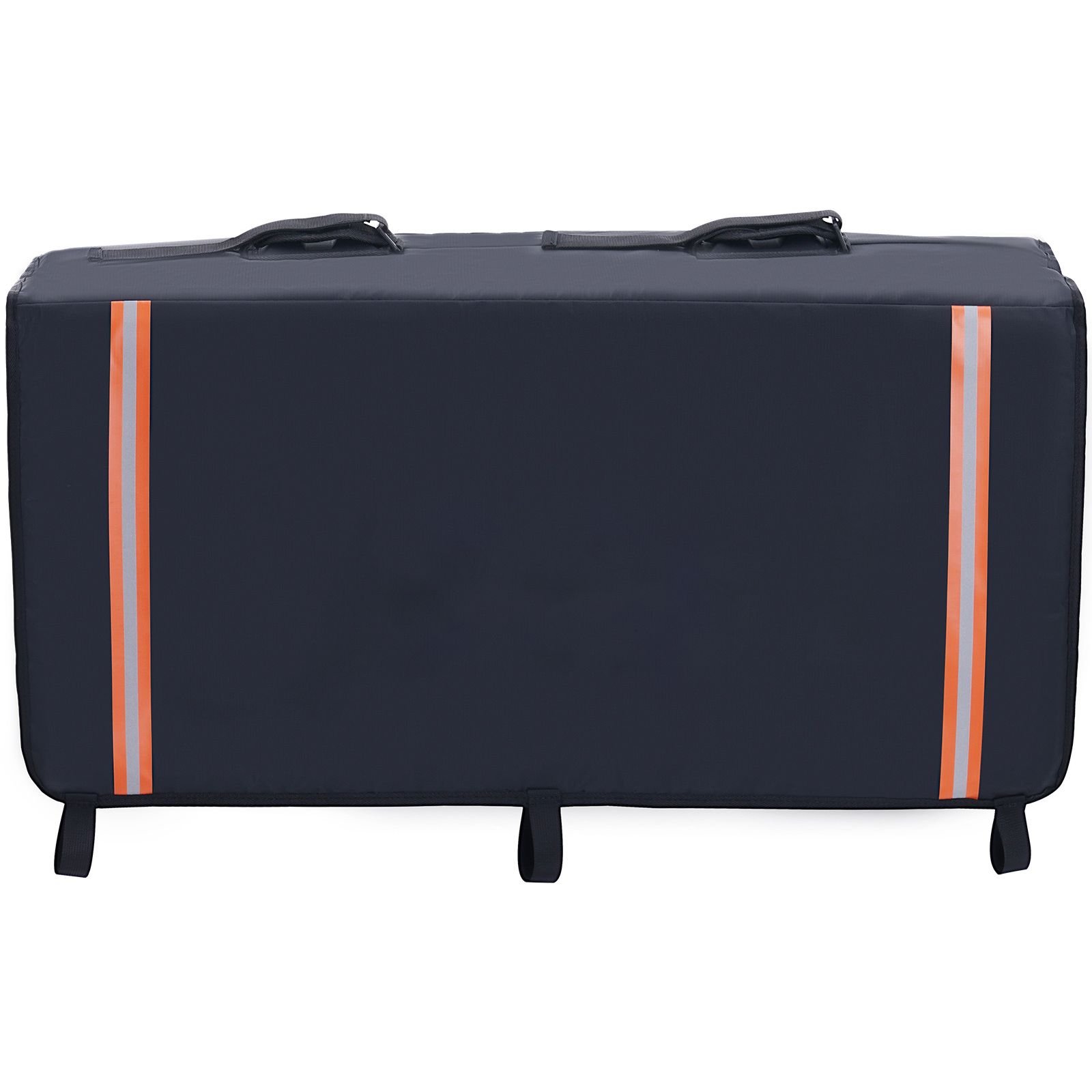 tailgate bike pad, 33" truck tailgate pad carry 2 mountain bikes, tailgate protection pad with reflective strips and tool pocket, universal tailgate pad for small size pickup trucks