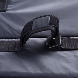 Tailgate Bike Pad, 53" Truck Tailgate Pad Carry 5 Mountain Bikes, Tailgate Protection Pad with Reflective Strips and Tool Pockets, Tailgate Pad with Camera Opening for Mid-Size Pickup Trucks