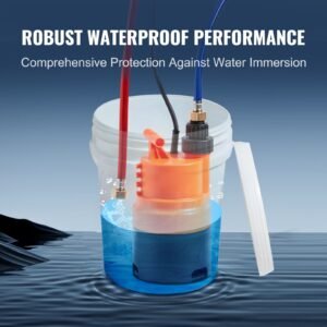 tankless water heater flushing kit, includes efficient pump & 5 gallon pail & 2 hoses & descaling powder, wrench and adapter for quick install easy to start, water heater flush kit