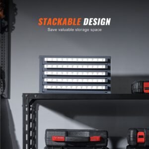 tap dispenser cabinet, five drawer tap organizer cabinet for #2 56 #12 28 steel tap dispenser organizer cabinet with labels, 60 compartment stackable tap cabinet for tap storage