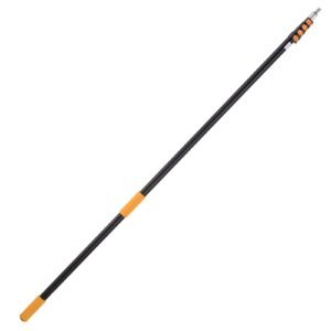 telescoping pole, 7 to 30 ft pole, extension multi purpose pole, sturdy aluminum alloy paint extendable pole with flip lock design, telescopic pole for painting, dusting and cleaning