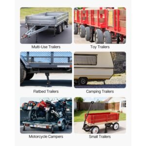 telescoping stabilizer jack, 2pcs telescoping folding trailer jack, trailer swing down stabilizer jack for rv trailer, supports 1000lbs capacity each, adjustable from 11.7 inch to 18.2 inch