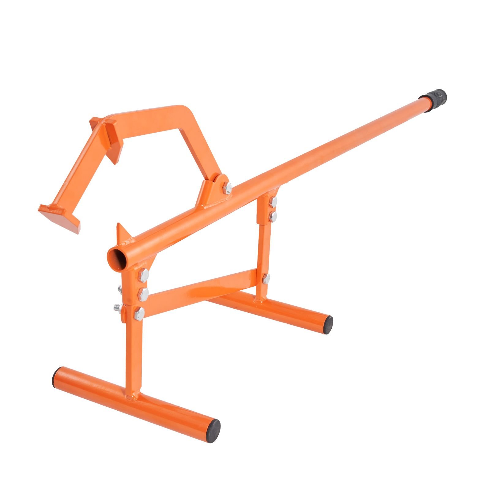timberjack, 46.5 in, heavy duty steel log lifter, log roller with adjustable cant hook, logging tools log jack for logs ups to 15" dia, timber jack for rolling cutting lifting logs