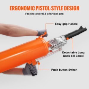 tire bead setter, 8l capacity, 120 psi air bead blaster, handheld & portable inflation device, 85 116 psi for trucks, tractors, atvs & cars