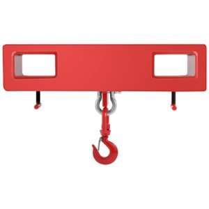 Titan Forklift Lifting Hoist Swivel Hook Mobile Crane 4400 lb. capacity lift