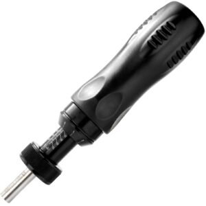 torque screwdriver, 1/4" drive screwdriver torque wrench, electrician torque screwdriver with scale, 10 70 in/lbs torque range, 1 in lbs torque increment torque screwdriver with bits & case