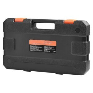 torx bit socket set, 34 piece solid star and tamper proof t6 t70, s2 alloy steel and cr v steel, 1/4 in, 3/8 in, and 1/2 in drives, with enhanced storage case, torx sockets for hand use