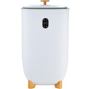 towel warmers for bathroom, 35 l towel warmer bucket, towel dryer with auto shut off for spa fits up to 6 oversized bath towels, blankets, clothes, bathrobes, pj's and more