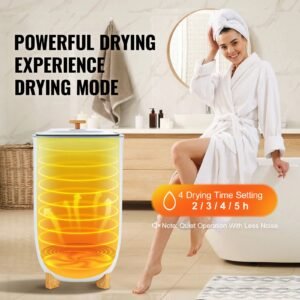 towel warmers for bathroom, 35 l towel warmer bucket, towel dryer with auto shut off for spa fits up to 6 oversized bath towels, blankets, clothes, bathrobes, pj's and more