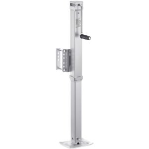 trailer jack, 8000 lbs static load capacity, heavy duty swivel bolt on trailer jack, 28.5" lift trailer jack stand with handle for rv trailer, horse trailer, utility trailer, and yacht trailer