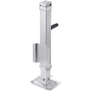 trailer jack, 8000 lbs static load capacity, heavy duty swivel bolt on trailer jack, 28.5" lift trailer jack stand with handle for rv trailer, horse trailer, utility trailer, and yacht trailer