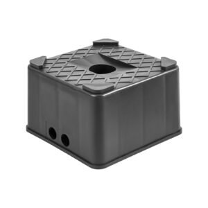 trailer jack block, 6" high heavy duty rv leveling block with 6000 lbs capacity, rv jack stand, motorcycle stand, stool, camper accessories for travel trailers, 5th wheels class a/c motorhomes