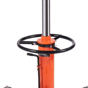 transmission jack, 1322 lbs hydraulic telescoping transmission jack, 32" 67" high lift floor jack stand with foot pedal, 360° swivel wheel, hydraulic transmission jack garage/shop lift hoist