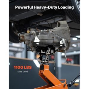 transmission jack adapter, 1100 lbs / 0.5 ton load capacity automotive transmission lift adapter, heavy duty steel, for floor jack with 1 1/5 in detachable saddle shaft, for garage, repair shop