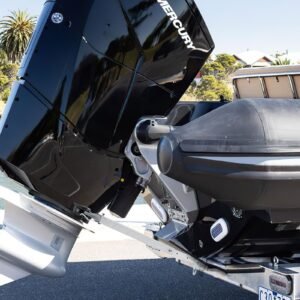 transom saver, 23 35 in, adjustable boat transom saver with composite head, corrosion resistant easy to install transom savers for less than 100 hp outboard motor , fit for roller & trailer