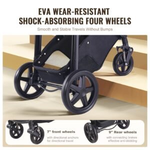 travel system stroller with infant bassinet, 2 in 1 baby cradle stroller combo, reversible seat, easy one button folding, eva tires with brake aluminum stroller carseat combo set (white)