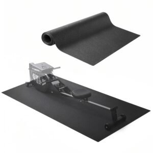 Treadmill Mat for Carpet Floor, 35.5" x 78.7" x 0.16" Exercise Equipment Mat for Treadmills, Elliptical, Rowing Machine, High Density PVC Floor Protector, Waterproof and Non-slip for Home Gym