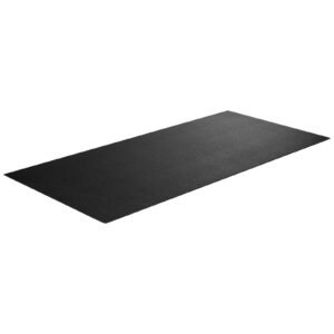 treadmill mat for carpet floor, 35.5" x 78.7" x 0.16" exercise equipment mat for treadmills, elliptical, rowing machine, high density pvc floor protector, waterproof and non slip for home gym