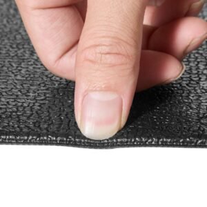treadmill mat for carpet floor, 35.5" x 78.7" x 0.16" exercise equipment mat for treadmills, elliptical, rowing machine, high density pvc floor protector, waterproof and non slip for home gym