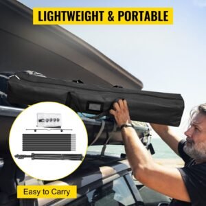 tripod projector screen with stand 110inch 16:9 4k hd projection screen stand wrinkle free height adjustable portable screen for projector indoor & outdoor for movie, home cinema, gaming, office