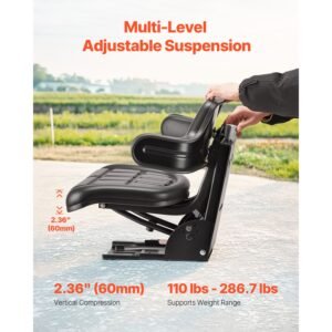universal forklift seat wrap around, universal tractor seat with micro switch, adjustable tractor suspension seat with tilt fits for john deere, ford, massey ferguson, new holland tractor