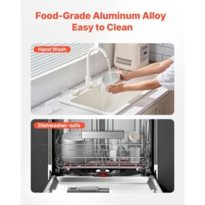 upright automatic ice cream maker with built in compressor, 1 quart no pre freezing gelato maker & frozen yogurt machine, 4 modes electric sorbet maker, compressor ice cream machine for home