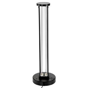 uv light, 110w ultraviolet lamp with ozone purifier, uvc lamp with 30/60/120 minutes 3 gear timer and remote control, for room up to 600 sqft, uvo lights for living room, bedroom, hotel, school