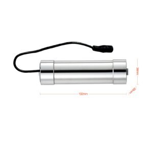 uv water purifier, 8w 1gpm, 110v versatile ultraviolet water purifier filter with stainless steel housing, whole house uv water filter with quartz sleeve fit for shower/drinking/cleaning